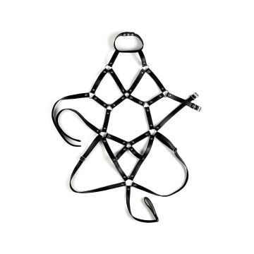 Body Harnas Vrouwen Bondage Model 2 - Zwart