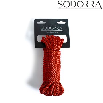Bondage Touw SODORRA 10 meter - Rood