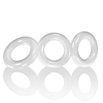 Cockringen Set Willy Oxballs - Wit