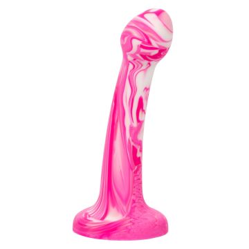 Dildo Twisted Bulb Tip Roze