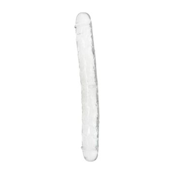 Dubbele Dildo Treasure L  - Transparant