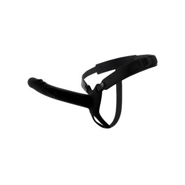 Holle Penis Strap-on 16cm - Zwart