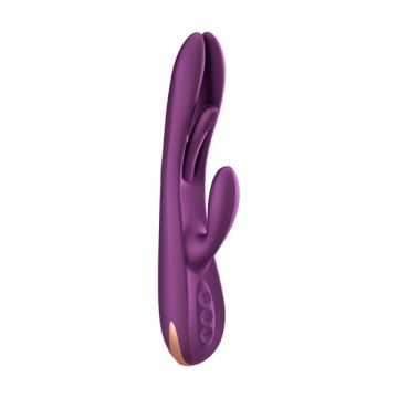 Kinky Finger Tapping Rabbit Vibrator Terri - Paars