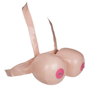 Opblaasbare Borsten Boob Battle