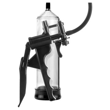 Penispomp Me You Us Trigger - Transparant/Zwart