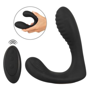 Prostaat Buttplug Intense RC - Zwart