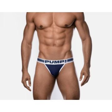 Pump! Navy Free-Fit Jock - Navy