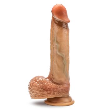 Realistische Dildo Met Knijpbare Ballen Raphael 
