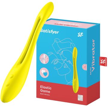 Satisfyer Elastic Joy Multi Vibrator - Geel
