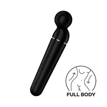 Satisfyer Planet Wand-er Wand Vibrator - Zwart