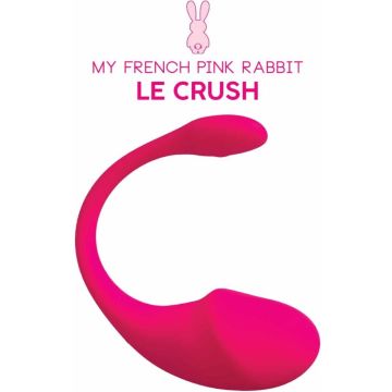 Vibrerend Eitje Clara Morgane Le Crush - Fuchsia