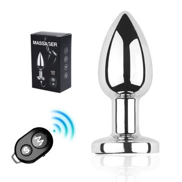 Vibrerende Buttplug Aluminum Medium