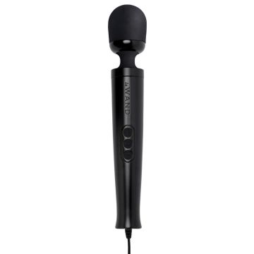 Wand Vibrator Die cast Plug-In - Zwart