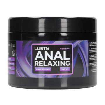 Lusty Numbing Anal Relaxing Glijmiddel - 500 ml