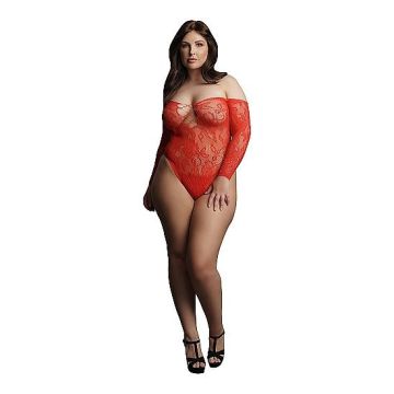 Body Wonder Rhinestone Queen Size - Rood