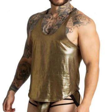 GIGO Shinese Tank Top - Goud