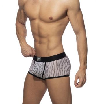 Addicted Tiger Print Trunk - Grijs