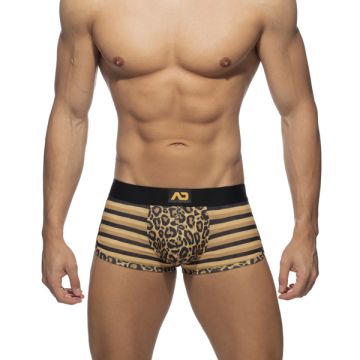 Addicted Leo Stripe Trunk - Mosterd