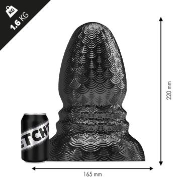 Stretch'r Buttplug Ripple L - Zwart