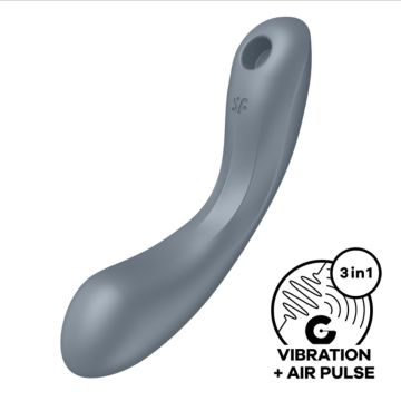 Satisfyer Curvy Trinity 1 - Grijs