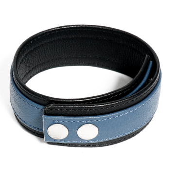 Bicepsband Blauw  / Zwart - 42 cm