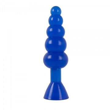 Blauwe Buigzame Buttplug - 20 CM-blauwe-buigzame-buttplug-20-cm-los.jpg