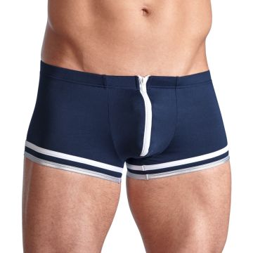 Blauwe Boxershort met Rits