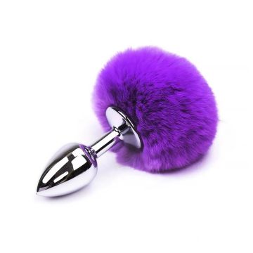 Buttplug met Pompon - Maat S