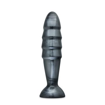 Buttplug Jet Destructor - Metallic Zwart-buttplug-jet-destructor-metallic-zwart.jpg