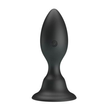 Buttplug met Krachtige Vibraties - Zwart