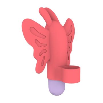 Dream Toys Vinger Vibrator Butterfly Buzz - Oranje