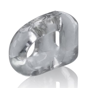 Cock Ring And Ball Sling - Transparant