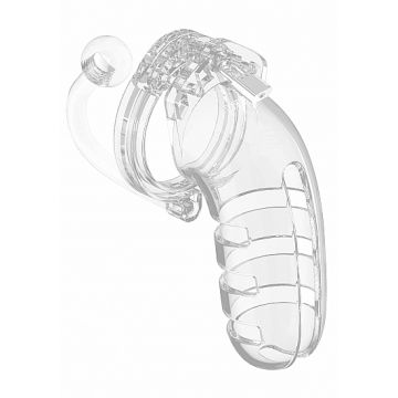 Cockcage met Plug 12 - Transparant