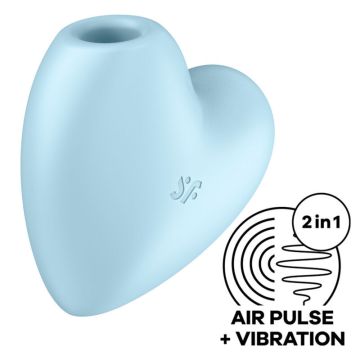 Satisfyer Cutie Heart - Blauw