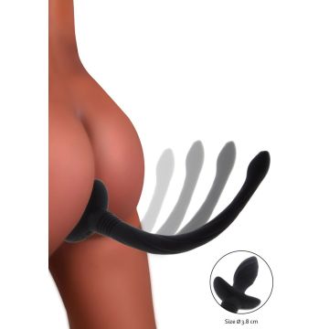 Puppy Play Wiggle Tail - Zwart