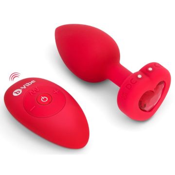 Vibrerende Buttplug Heart - Rood-vibrerende-buttplug-heart-rood-2.jpg