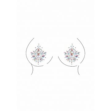 Dazzling Nipple Bling Sticker