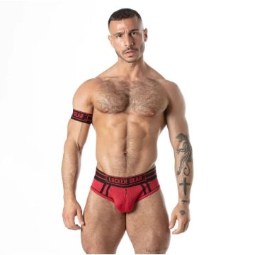 Locker Gear Jock Brief Sweat It - Rood