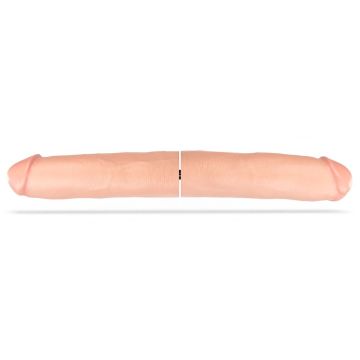 Deep'r Dubbele Dildo Trunk 66 cm - Huidskleur