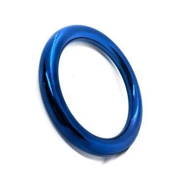 Donut Cock Ring RVS BlueBoy 8 mm. - Blauw