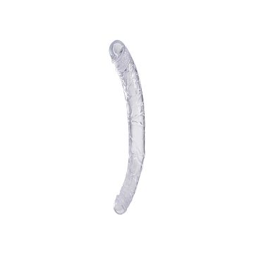 Dubbele Dildo 33 cm - Transparant