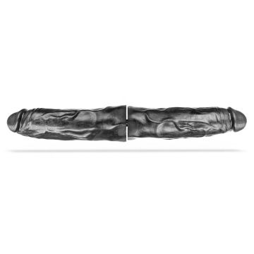 Dubbele Dildo Goliath 2 X 32.5 cm - Zwart