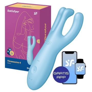 Satisfyer Threesome 4  - Blauw