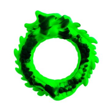 Beasty Cocks Cockring Dragon Loop - Groen