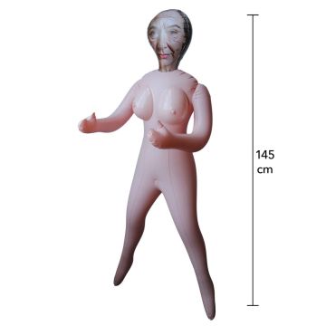 Horny Granny Opblaaspop - Hidden Desire