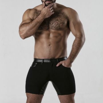 Locker Gear 5 Pocket Chap Short - Zwart