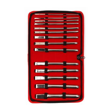 Dilator Set Mr. Steel Single End Dilator - 14 Stuks