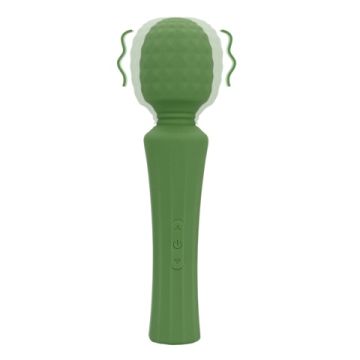 Krachtige Wand Vibrator Met Handvat - Groen