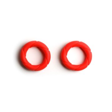 Cockring Silicone Ready 2 pack - Rood