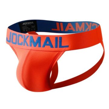 Jockmail Elastische Jockstrap - Oranje
